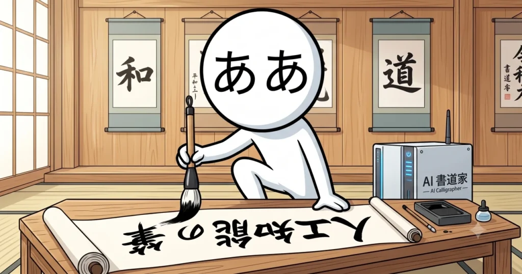 AI書道家